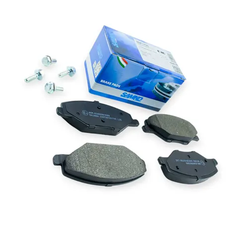 Колодки гальмівні Volkswagen Polo (2010-), Skoda Fabia (2011-) передні SAMKO — Гальмівна система DianaParts