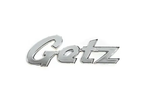 Напис Getz (100мм на 38мм) для Hyundai Getz 2002- рр — Hyundai Getz 2002- гг. DianaParts