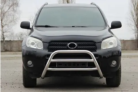 Кенгурятник WT022 (нерж) для Toyota Rav 4 2006-2013 рр — Toyota Rav 4 2006-2013 гг. DianaParts