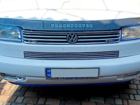 Рамка під номер хром Transporter (1 шт, нержавіюча сталь) для Volkswagen T4 Caravelle/Multivan 1990-2003 рр — Volkswagen T4 Caravelle/Multivan 1990–2003 гг. DianaParts