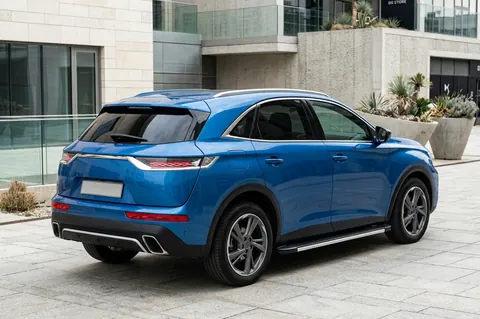 Бокові пороги Maya V1 (2 шт., Алюміній) для DS 7 Crossback 2017-2022 рр — DS 7 Crossback 2017-2022 гг. DianaParts