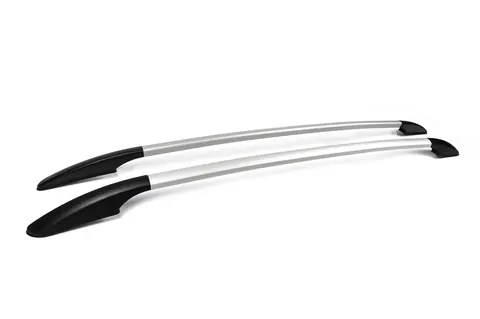 Рейлінги OmsaLine Solid (2 шт, сірі) для Peugeot 3008 2016-2023 рр — Peugeot 3008 2016-2023 гг. DianaParts