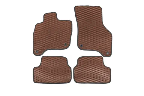 Килимки EVA для E-Golf (Коричневий) для Volkswagen Golf 7/E-Golf 2012-2020 рр — Volkswagen Golf 7/E-Golf 2012-2020 гг. DianaParts