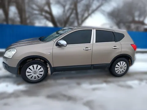Хром дверних стійок (4 шт, нерж) Carmos - Турецька сталь для Nissan Qashqai 2007-2010 рр — Nissan Qashqai 2007-2010 гг. DianaParts