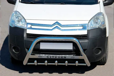 Кенгурятник WT004 (нерж.) 51 мм для Citroen Berlingo 2008-2018 рр — Citroen Berlingo 2008-2018 гг. DianaParts