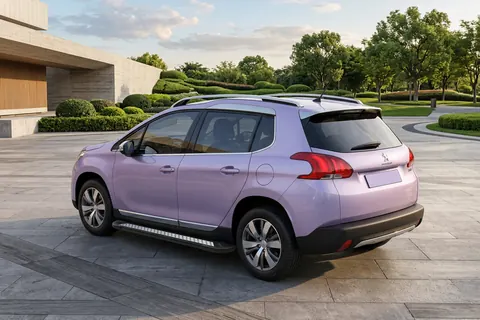 Бокові пороги New Vision Black (2 шт., алюміній) 2008-2014 для Peugeot -2016 рр — Peugeot 3008 2008-2016 гг. DianaParts