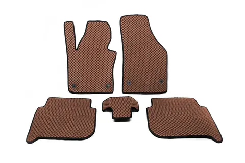 Килимки EVA (цегляні) для Volkswagen Touran 2003-2010 рр — Volkswagen Touran 2003-2010 гг. DianaParts