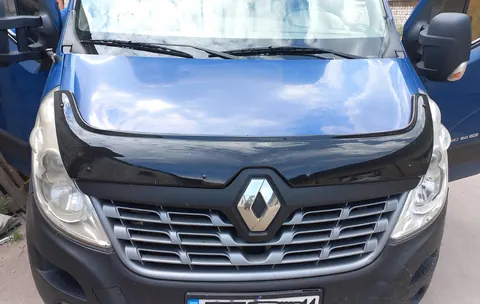 Дефлектор капота 2015-2019 (EuroCap) для Renault Master рр — Renault Master 2011-2023 гг. DianaParts
