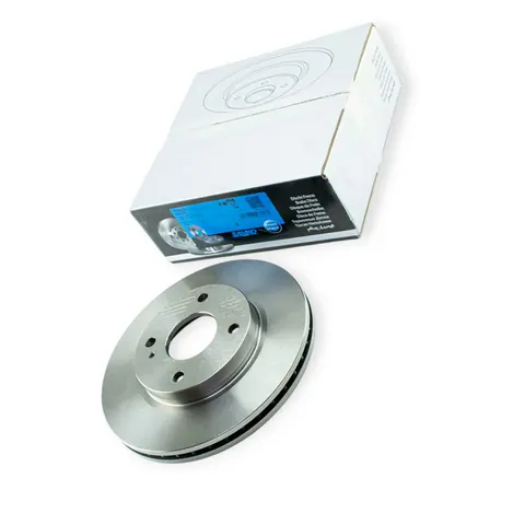 Диск гальмівний Ford Fiesta VI передній (d258x23mm) SAMKO — Автозапчастини DianaParts