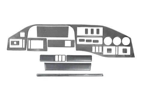 (Tdi, 1995-2000) Накладки на панель (MERIC) Карбон для Mercedes Sprinter W901/902/903/904/905 рр — Mercedes Sprinter W901/902/903/904/905 1995–2006 гг. DianaParts