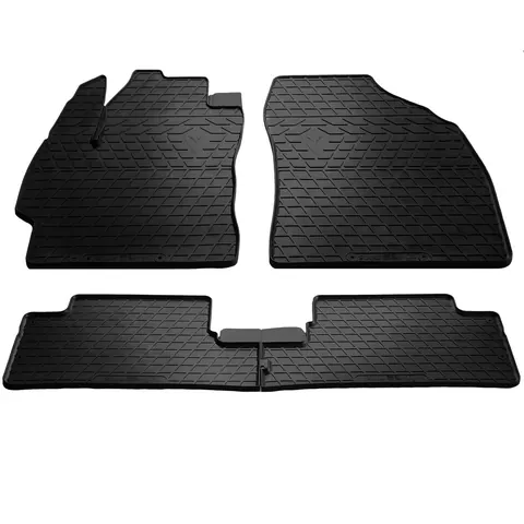 Гумові килимки (4 шт, Stingray Premium) для Toyota Corolla 2007-2013 рр — Toyota Corolla 2007-2013 гг. DianaParts