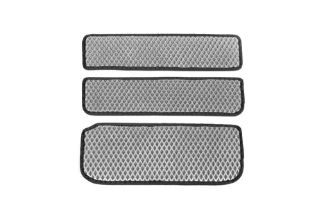 Килимки на пороги (3 шт, EVA, Сірий) для Opel Vivaro 2001-2015 рр — Opel Vivaro 2001–2015 гг. DianaParts