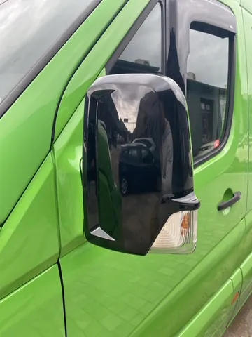 Накладки на дзеркала BlackEdition (2 шт., пласт) для Volkswagen Crafter 2006-2016 рр — Volkswagen Crafter 2006-2016 гг. DianaParts