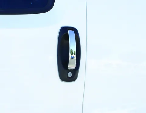 Накладки на ручки (4 шт., нерж.) Carmos - Турецька сталь для Opel Combo 2012-2018 рр — Opel Combo 2012-2018 гг. DianaParts