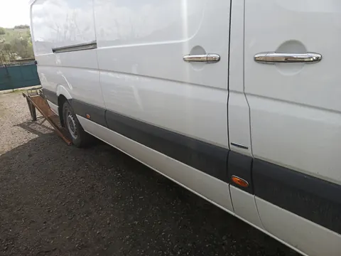 Накладки на ручки (4 шт, нерж) OmsaLine - Італійська нержавійка для Mercedes Sprinter W906 2006-2018 рр — Mercedes Sprinter W906 2006–2018 гг. DianaParts