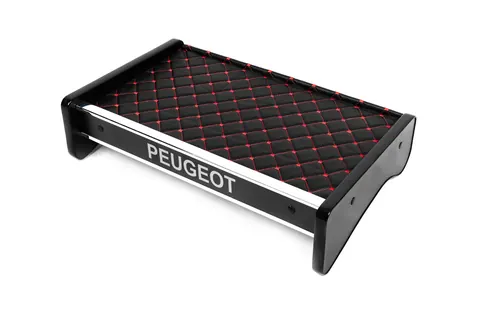 Полиця на панель (Чорна з червоною ниткою) 2006-2014 для Peugeot Boxer рр — Peugeot Boxer 2006-2025 гг. DianaParts