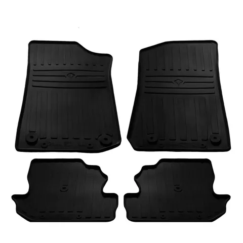 Гумові килимки (4 шт, Stingray Premium) Для 5 дверного для Jeep Wrangler 2018- рр — Jeep Wrangler 2018- гг. DianaParts