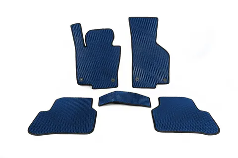 Килимки EVA (EU, Синій) для Volkswagen Passat B7 2012-2015 рр — Volkswagen Passat B7 2012-2015 гг. DianaParts