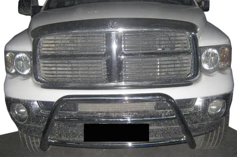 Передня дуга WT005 (нерж.) для Dodge RAM (DR/DH/D1/DC/DM) 2002-2009 рр — Dodge RAM (DR/DH/D1/DC/DM) 2002–2009 гг. DianaParts