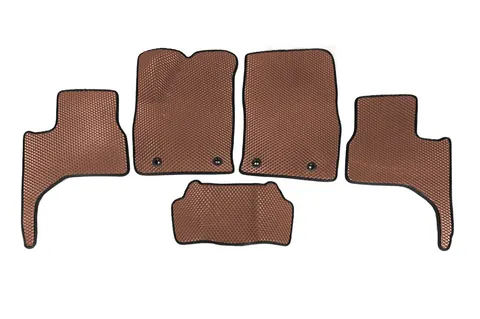 Килимки EVA (Коричневий) для Toyota Land Cruiser 300 2021- рр — Toyota Land Cruiser 300 2021- гг. DianaParts