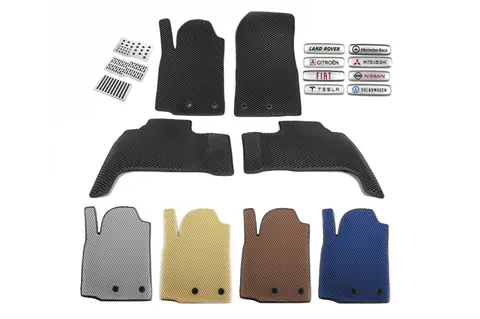 Килимок багажника (EVA, Сірий) для Nissan Qashqai 2010-2014 рр — Nissan Qashqai 2010-2014 гг. DianaParts