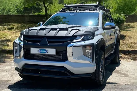 Передній подвійний ус Vegas 2019-2026 (чорн, 76мм) для Mitsubishi L200 рр — Mitsubishi L200 2015-2024 гг. DianaParts