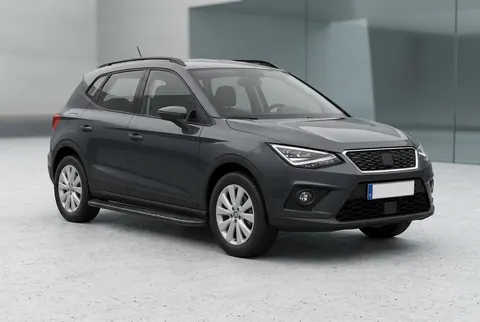 Бокові пороги Bosphore Black (2 шт., алюміній) для Seat Arona 2017- рр — Seat Arona 2017- гг. DianaParts