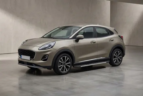 Бокові пороги Duru (2 шт., Алюміній) для Ford Puma 2019- рр — Ford Puma 2019- гг. DianaParts