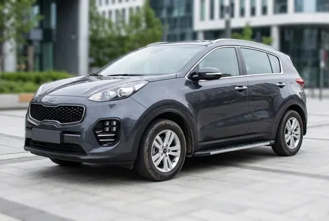 Бокові пороги Duru (2 шт., алюміній) для Kia Sportage 2015-2021 рр — Kia Sportage 2015-2021 гг. DianaParts