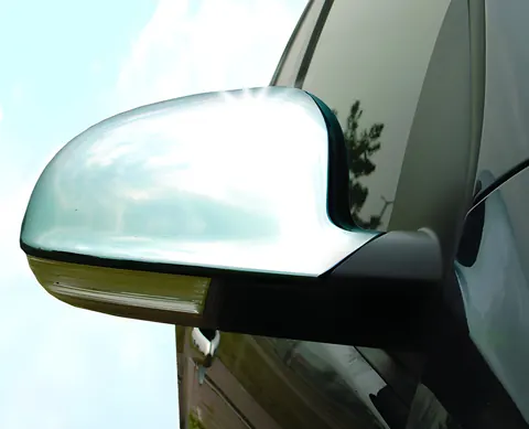 Накладки на дзеркала (2 шт, нерж) OmsaLine - Італійська нержавійка для Volkswagen Jetta 2006-2011 рр — Volkswagen Jetta 2006-2011 гг. DianaParts