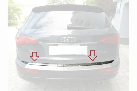 Кромка багажника (нерж.) для Ауди Q5 2008-2017 рр — Audi Q5 2008-2017 гг. DianaParts