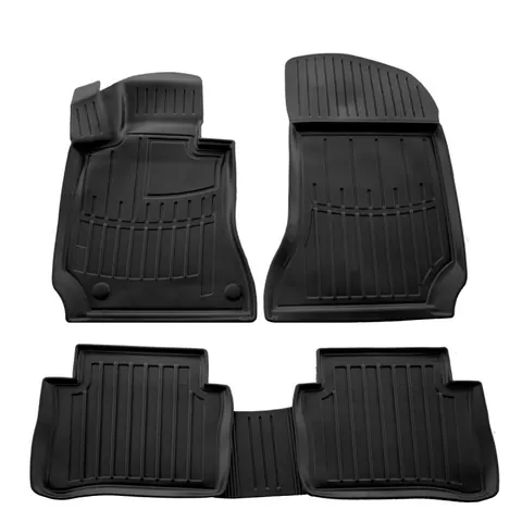 Килимки Stingray 3D (5 шт, поліуретан) для Mercedes E-сlass W212 2009-2016 рр — Mercedes E-сlass W212 2009-2016 гг. DianaParts