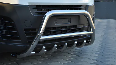 Кенгурятник WT003 (нерж) для Opel Vivaro 2019- рр — Opel Vivaro 2019- гг. DianaParts