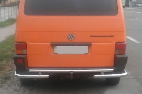 Задня дуга AK003-2 (нерж) для Volkswagen T4 Transporter 1990-2003 рр — Volkswagen T4 Transporter 1990-2003 гг. DianaParts