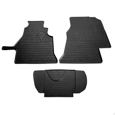 Гумові килимки (3 шт, Stingray) 1-20262 для Volkswagen LT 1995-2006 рр — Volkswagen LT 1995-2006 гг. DianaParts