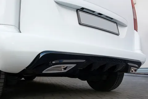 Задній дифузор (під фарбування) для Peugeot Partner Tepee 2008-2018 рр — Peugeot Partner Tepee 2008-2018 гг. DianaParts