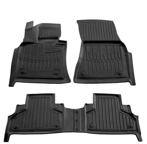 Килимки Stingray 3D (5 шт, поліуретан) для BMW X6 F16 2014-2019 рр — BMW X6 F16 2014-2019 гг. DianaParts