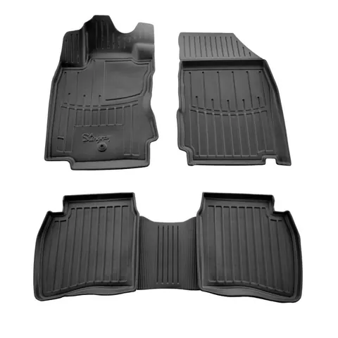 Килимки Stingray 3D (5 шт) для Nissan Note 2004-2012 рр — Nissan Note 2004-2012 гг. DianaParts