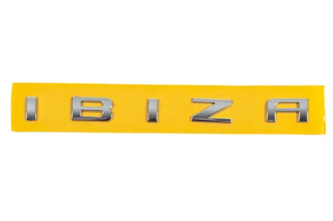 Напис Ibiza (248мм на 18мм) для Seat Ibiza 2010-2017 рр — Seat Ibiza 2010-2017 гг. DianaParts