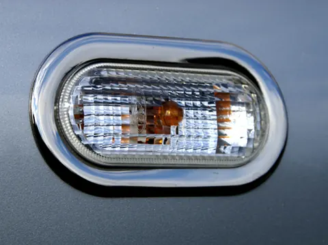 Обведення поворотника (2 шт, нерж) для Seat Leon 1999-2005 рр — Seat Leon 1999-2005 гг. DianaParts
