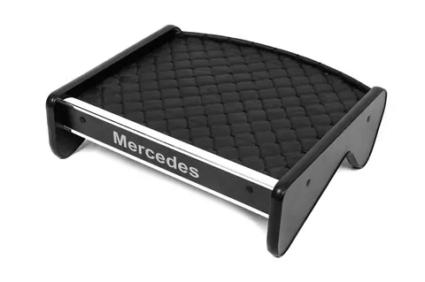 Полиця на панель (Чорна з чорною ниткою) для Mercedes T2 (507-814) 1967-1996 рр — Mercedes T2 (507-814) 1967-1996 гг. DianaParts