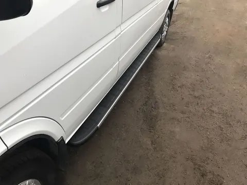 Бокові пороги Duru (2 шт., алюміній) Довга база для Volkswagen LT 1995-2006 рр — Volkswagen LT 1995-2006 гг. DianaParts