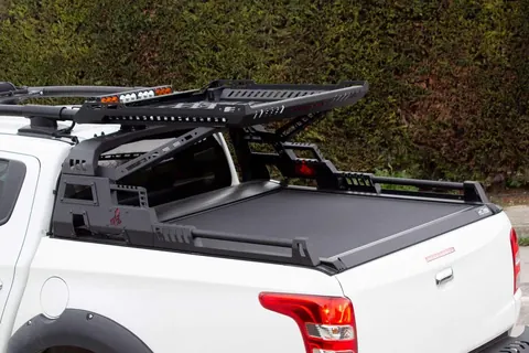 Роллбар з кошиком Dakar (під ролети) для Isuzu D-Max 2019- рр — Isuzu D-Max 2019- гг. DianaParts