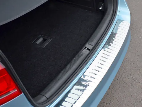 Накладка на задній бампер OmsaLine Глянець (SW, нерж) для Volkswagen Passat B7 2012-2015 рр — Volkswagen Passat B7 2012-2015 гг. DianaParts