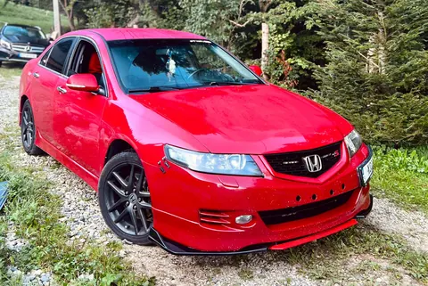 Передня лип накладка Niken Red (ABS) для Honda Accord VII 2002-2007 рр — Honda Accord VII 2002-2007 гг. DianaParts