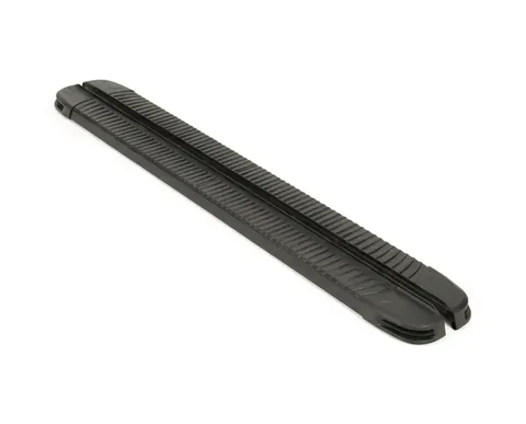 Бокові пороги Maya V1 Black (2 шт., Алюм.) для Volkswagen Amarok 2010-2022 рр — Volkswagen Amarok 2010-2022 гг. DianaParts