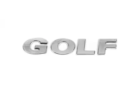 Напис Golf (під оригінал) для Volkswagen Golf 7/E-Golf 2012-2020 рр — Volkswagen Golf 7/E-Golf 2012-2020 гг. DianaParts