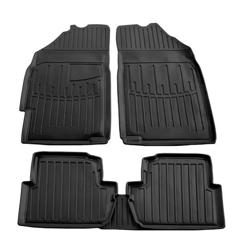 Килимки Stingray 3D (5 шт, поліуретан) для Chevrolet Spark 2009-2015 рр — Chevrolet Spark 2009-2015 гг. DianaParts