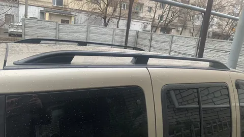Рейлінги Skyport (чорні) для Fiat Doblo I 2001-2005 рр — Fiat Doblo I 2001-2005 гг. DianaParts