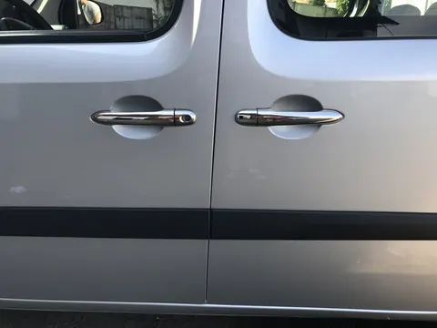 Накладки на ручки (нерж) 4 шт, Carmos - турецька сталь для Mercedes Citan 2013-2021 рр — Mercedes Citan 2013-2021 гг. DianaParts